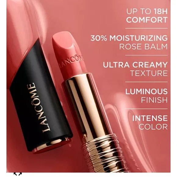 🆕Lancome L'Absolu Rouge Cream Lipstick 274 French tea - Picture 4 of 9